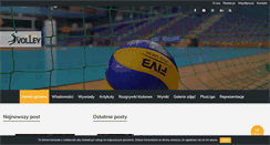 Desktop Screenshot of m-volley.pl