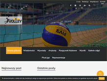 Tablet Screenshot of m-volley.pl